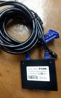 کی وی ام سوئیچ مدل Kvm Dlink 222