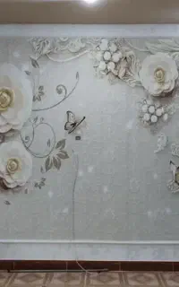 نصب کاغذ دیواری