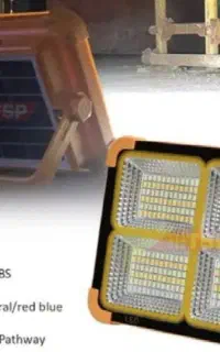 پروژکتور خورشیدی ۴۰۰ وات  ضدآب IP66 نورفوق‌العاده