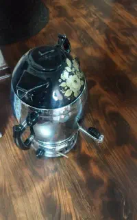 سماور گازی و سبزی خورد کن