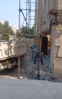 حمل نخاله وتخریب