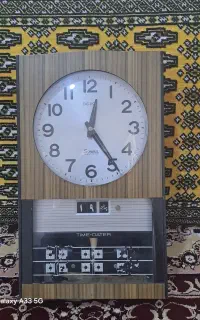 ساعت دیواری قدیمی سیکو