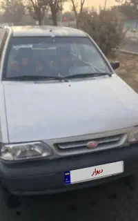 پراید مدل ۸۷ نقره ایی نقد و اقساط