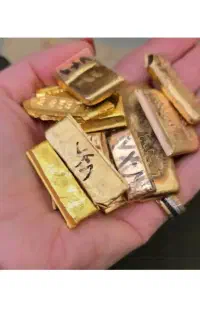 طلای آبشده زیر۱درصد
