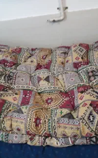 تشک یک نفره ،لحاف ،پشتی