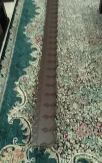 نما پرده چوبی ام دی اف.  قهوه ای
