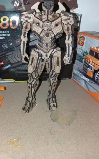 مجسمه چوبی وکشتی