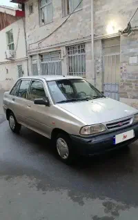 پراید صبا نقره ای مدل ۸۶