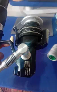 لنسر چوب چرخ نخ طعمه ماهیگیری