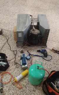 نصب جابه جایی سرویس تعمیر کولر های دو تیکه