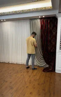 نصباب پرده نصب انواع پرده