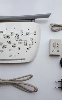 مودم وای فا دو آنتن TPLINK درحد آکبند