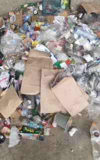 کارگر ساده برای جداسازی ضایعات