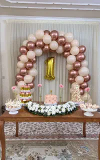 تشریفات دارا ،بادکنک آرایی و کیک و دسر