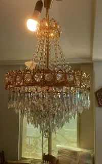 لوستر سقفی ۲عدد و۲عدد دیوار کوب