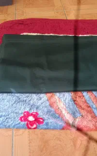 ۳ متر پارچه رنگ یشمی جنس کتان