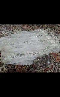 پرده اتاق خواب ارتفاع ۱۵۵عرض ۱۸۳