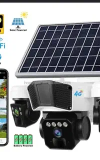 دوربین چرخشی،سیم‌کارتی،وای‌فای،خورشیدی