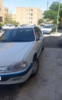 پژو پارس سفید استثنایی