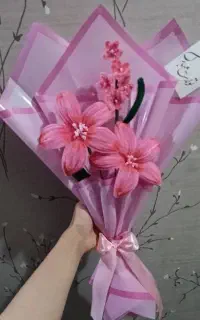 گل مصنوعی(دست ساز) پیپ پاکن