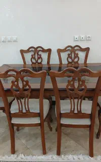 سرویس غذا خوری کلاسیک ۶ نفره ، در حد