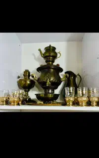 سماور  با کلیه وسیله