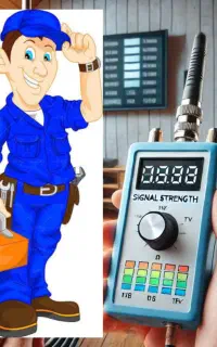 نصاب/ نصب و تنظیم انواع آنتن و گیرنده/دیواری/دیتا