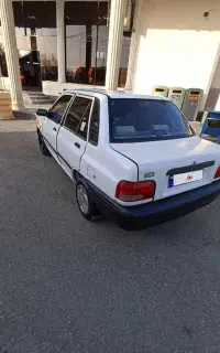 پراید مدل سفید مدل 86