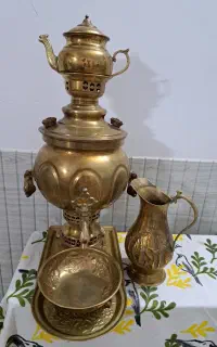 سماور برنجی