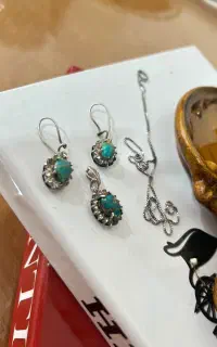 سرویس نقره فیروزه