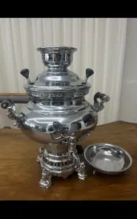 سماور گازی طغیان مدل شکمی