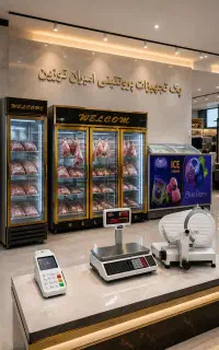 پک تجهیزات پروتئینی جمهوری۴ ترازو کالباسبر یخچال