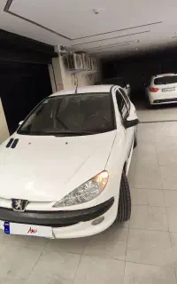 پژو206مدل96 درحد