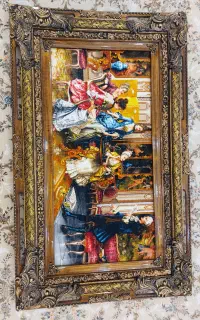 تابلو  فرش باف