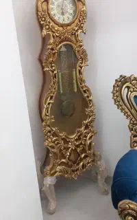 ساعت ایستاده چوب