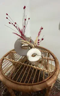 میز حصیری