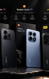شیائومی C85 ، note 14 ، note 15 ، اقساط