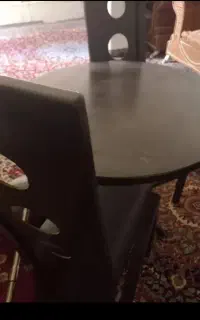 میز صبحونه خوری با سه عدد صندلی