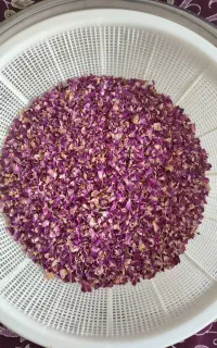 گل محمدی و سرکه سیب