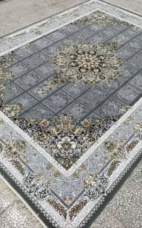 فرش ماشینی نیلی
