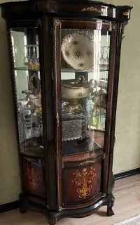 بوفه چوب راش معرق کاری