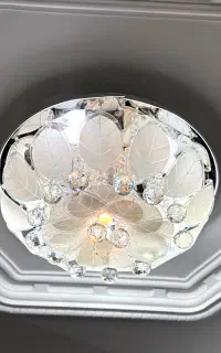 ۴ عدد لوستر سقفی طرح برگ