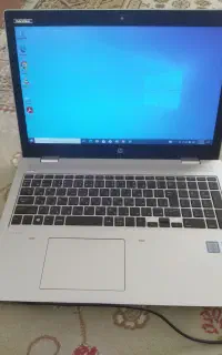 لپ تاپ تمیز hpبا پردازنده cori5نسل هفت با حافظهssd