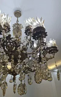 لوستر ۶ شاخه ۱۲ شعله
