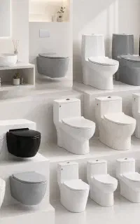 روشویی چکی کسری، رسی و سیتکو