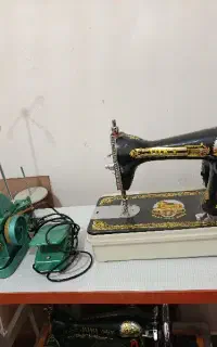 چرخ سردوز و چرخ سیاه و میز