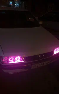 روکش  هدلایت شیشه دودی نعون