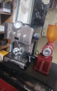 قهوه ساز نیمه صنعتی مباشی اتومات و آسیاب قهوه