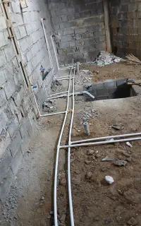 لوله کشی ، برقکاری  ساختمان