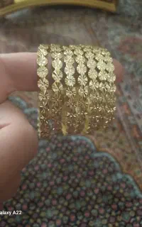 النگو  مدل خورشیدی ۷ عدد طلا روس